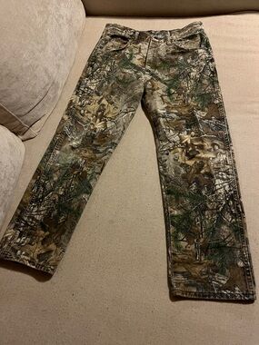 Wrangler Pro Realtree Camouflage Jeans 34x30